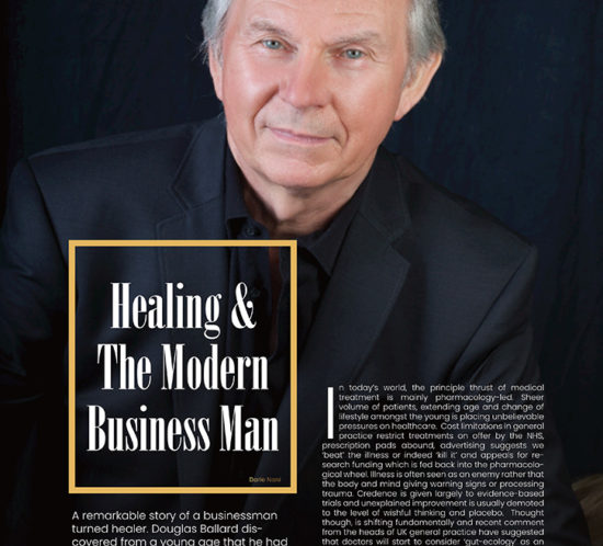 HEALING & THE MODERN BUSINESSMAN (SOVEREIGN MAGAZINE / 11 September 2019)